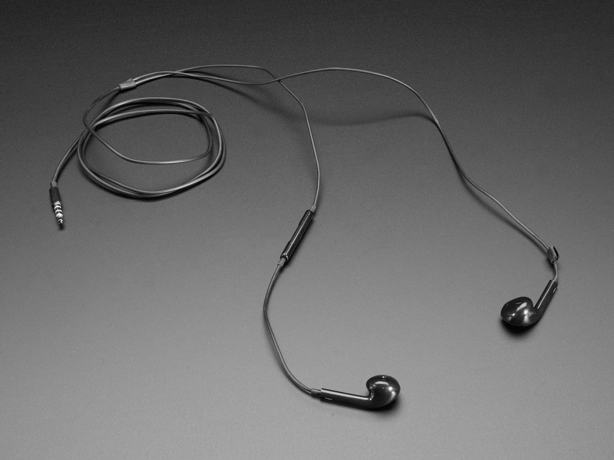 Cell-phone TRRS Headset - Earbud Headphones w/ Microphone by The Pi Hut - The Pi Hut