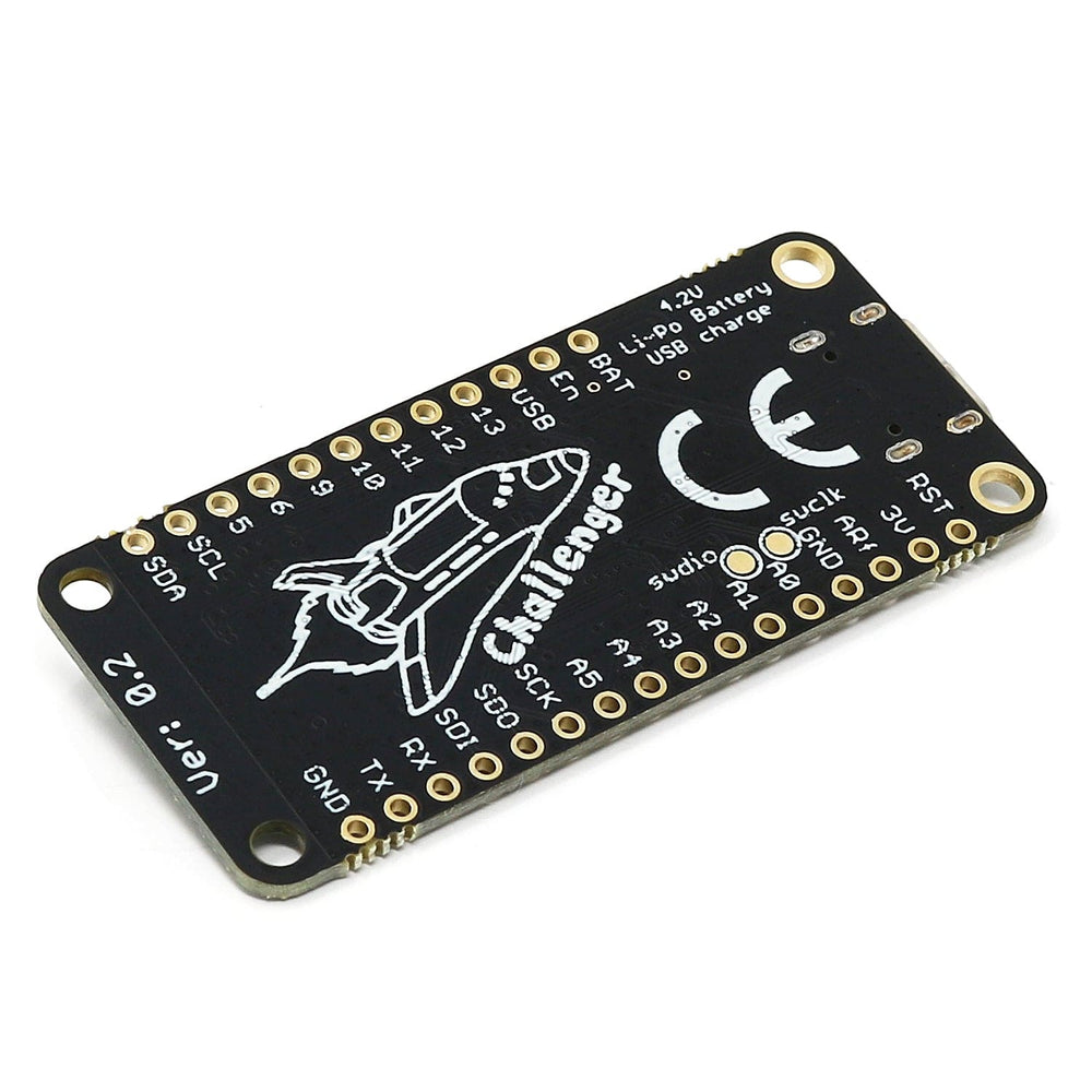 Challenger RP2040 WiFi/BLE MkII (Chip Antenna + 16-bit Accelerometer) by iLabs - The Pi Hut