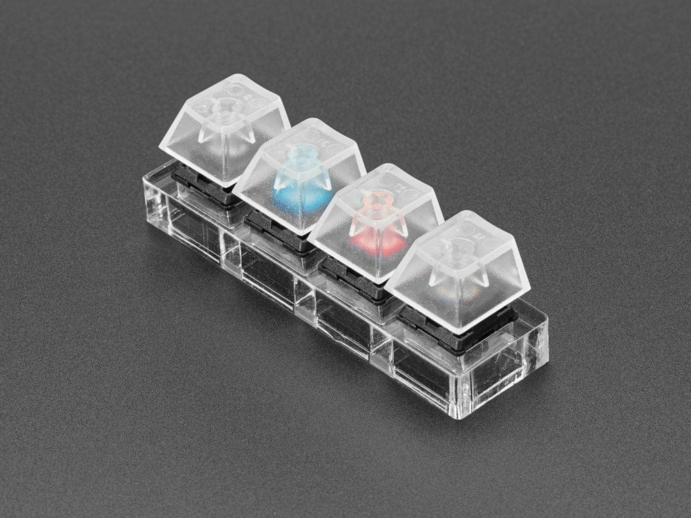 Cherry MX Mechanical 4-Key Tester: Blue Black Red Brown Switches by The Pi Hut - The Pi Hut