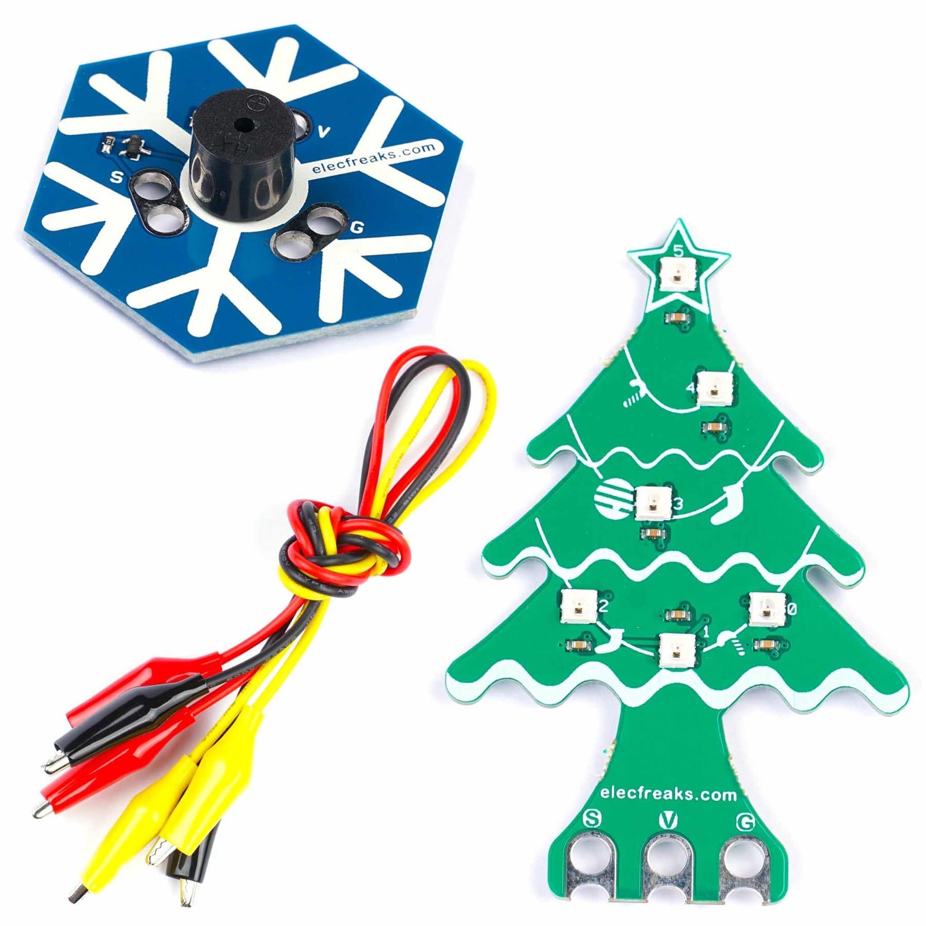 Christmas Coding Kit for micro:bit by Elecfreaks - The Pi Hut