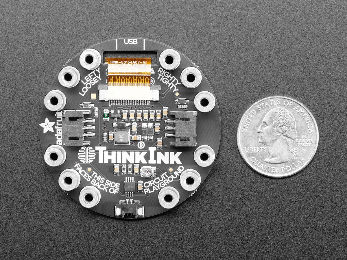 Circuit Playground 200x200 Tri-Color E-Ink Gizmo - The Pi Hut