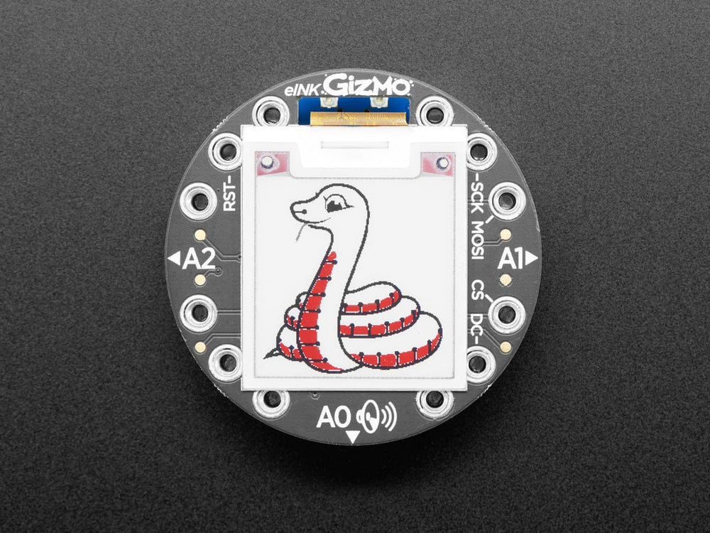 Circuit Playground 200x200 Tri-Color E-Ink Gizmo (E-Ink Display + Audio Amplifier) by Adafruit - The Pi Hut