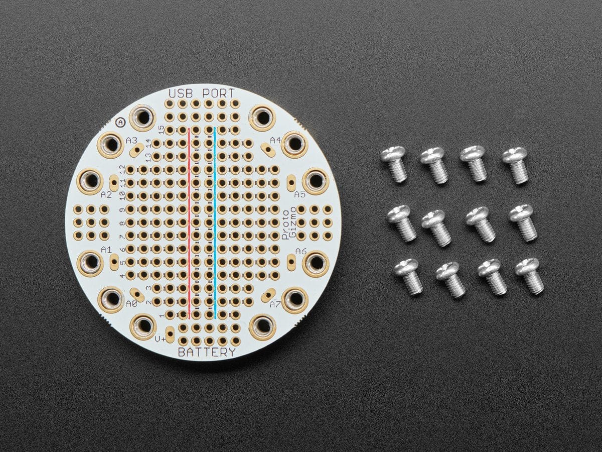 Circuit Playground Proto Gizmo - Bolt-on Perma-Proto by Adafruit - The Pi Hut