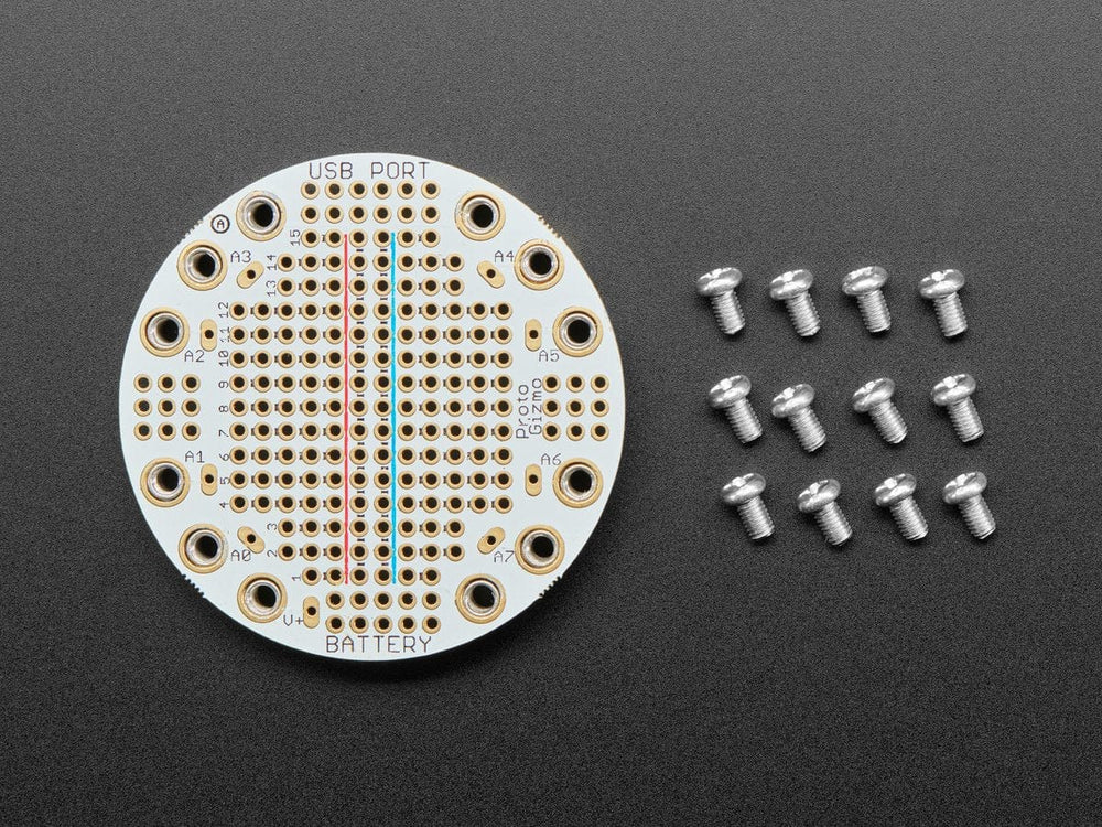 Circuit Playground Proto Gizmo - Bolt-on Perma-Proto by Adafruit - The Pi Hut
