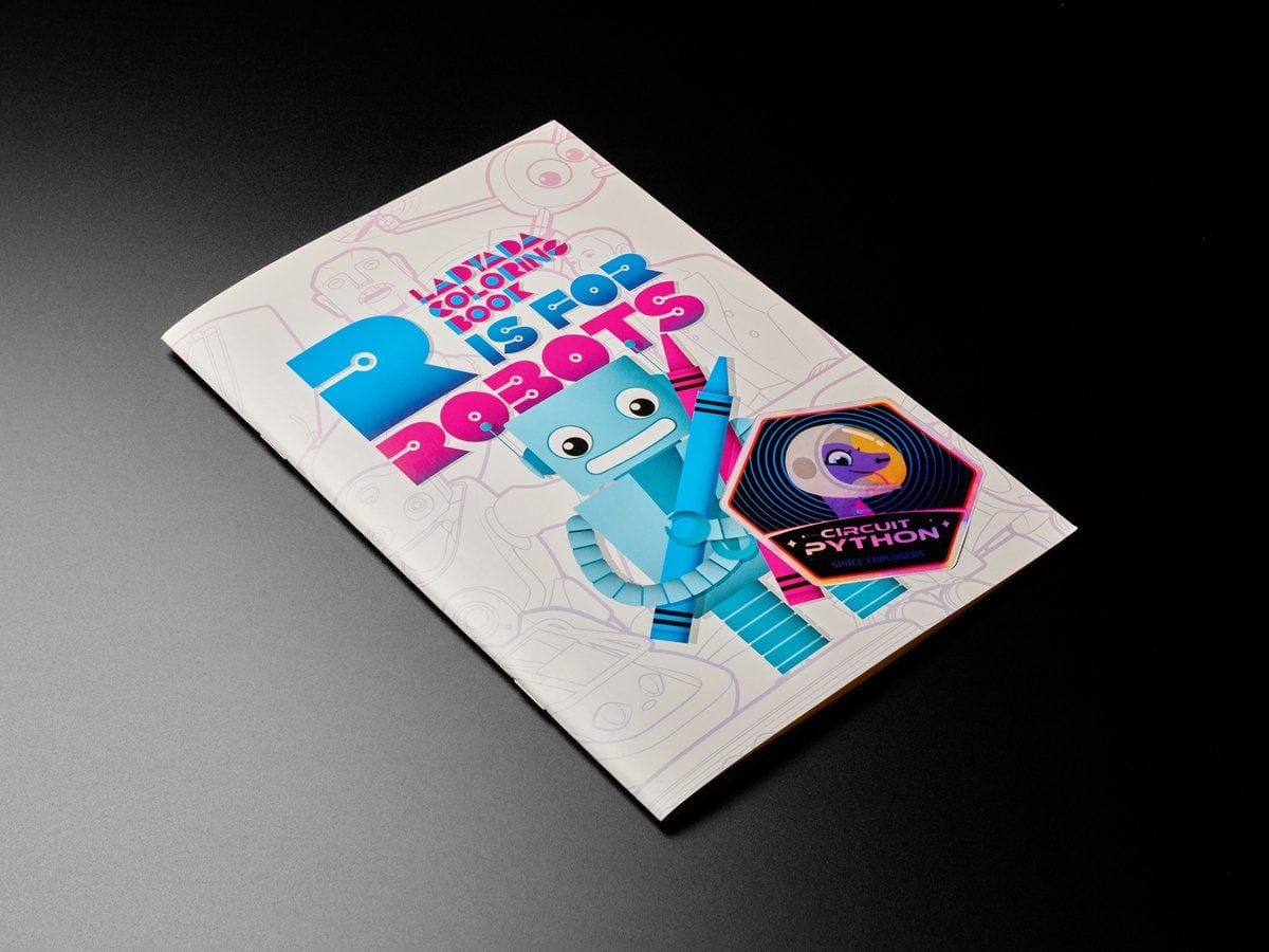 CircuitPython Space Explorers Sticker by Adafruit - The Pi Hut