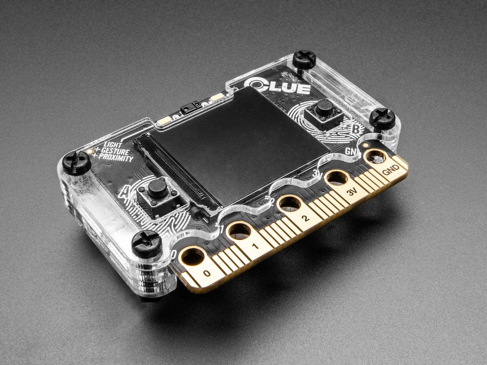 Clear Acrylic Enclosure + Hardware Kit for Adafruit CLUE by Adafruit - The Pi Hut