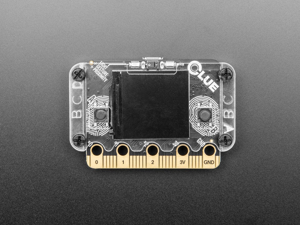 Clear Acrylic Enclosure + Hardware Kit for Adafruit CLUE by Adafruit - The Pi Hut
