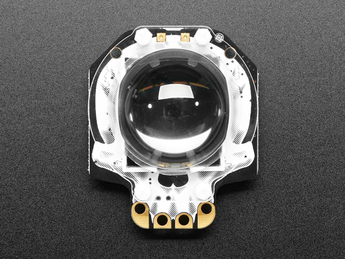 Clear Acrylic Lens Holder + Hardware Kit for HalloWing by Adafruit - The Pi Hut