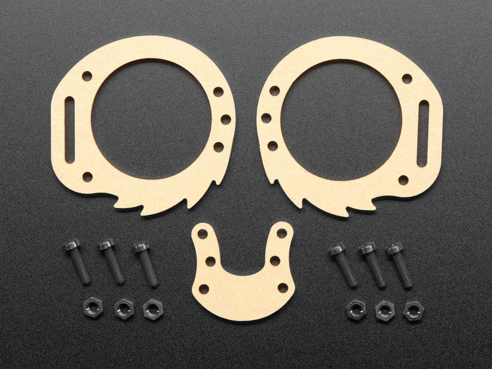 Clear Acrylics and Hardware Kit for Monster M4sk by Adafruit - The Pi Hut