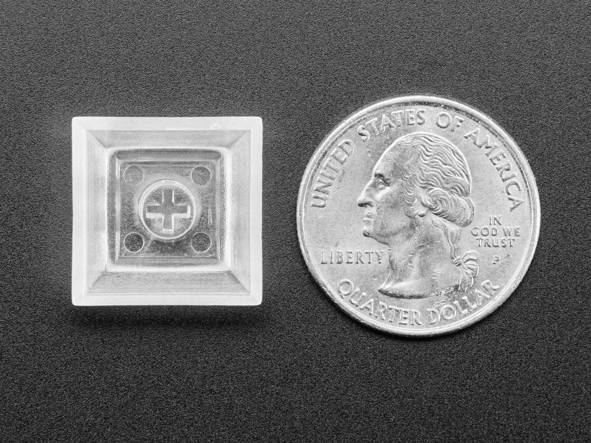 Clear DSA Keycaps for MX Compatible Switches - 10 pack by The Pi Hut - The Pi Hut