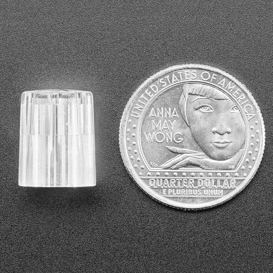 Clear Micro Potentiometer Knob - 4 pack by Adafruit - The Pi Hut