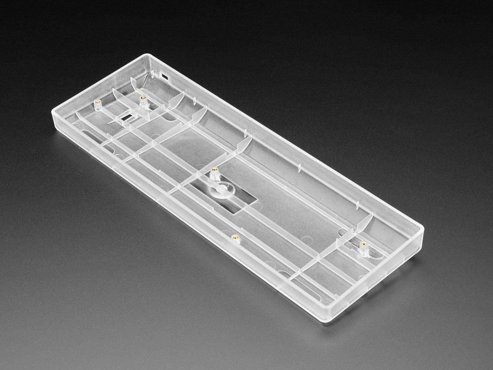 Clear Plastic 60% / GH60 Keyboard Shell by The Pi Hut - The Pi Hut