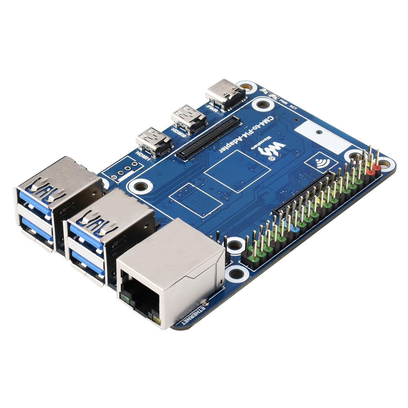 CM4 to 4B Adapter by Waveshare - The Pi Hut