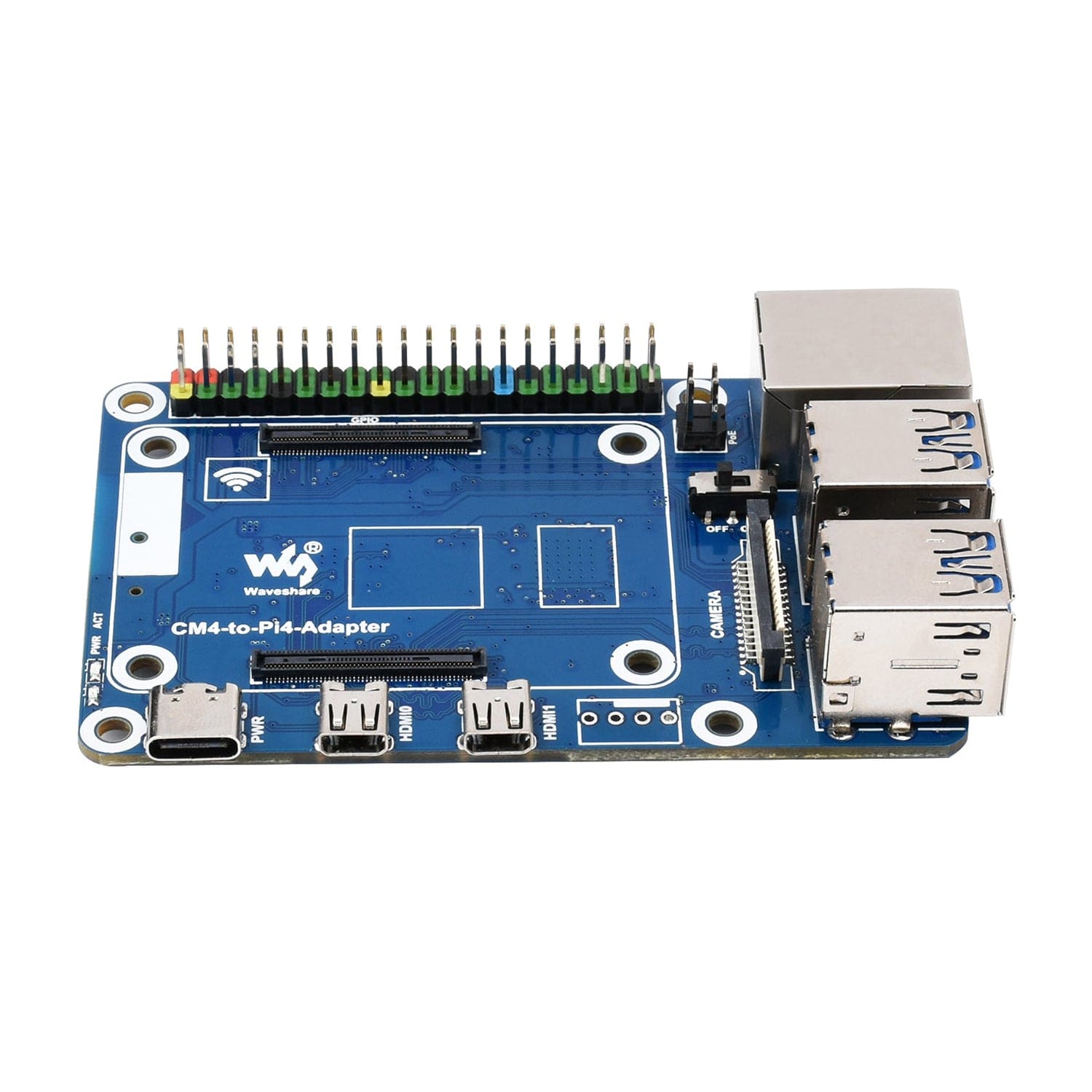 CM4 to 4B Adapter by Waveshare - The Pi Hut