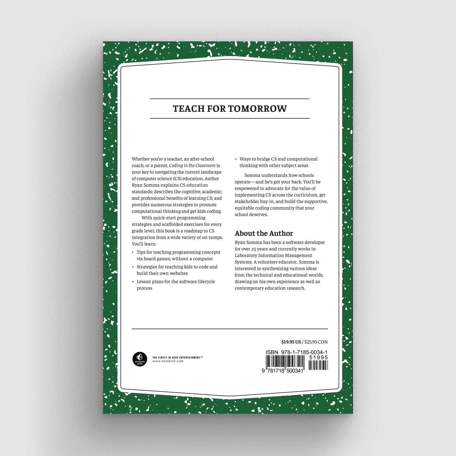 Coding in the Classroom by No Starch Press - The Pi Hut