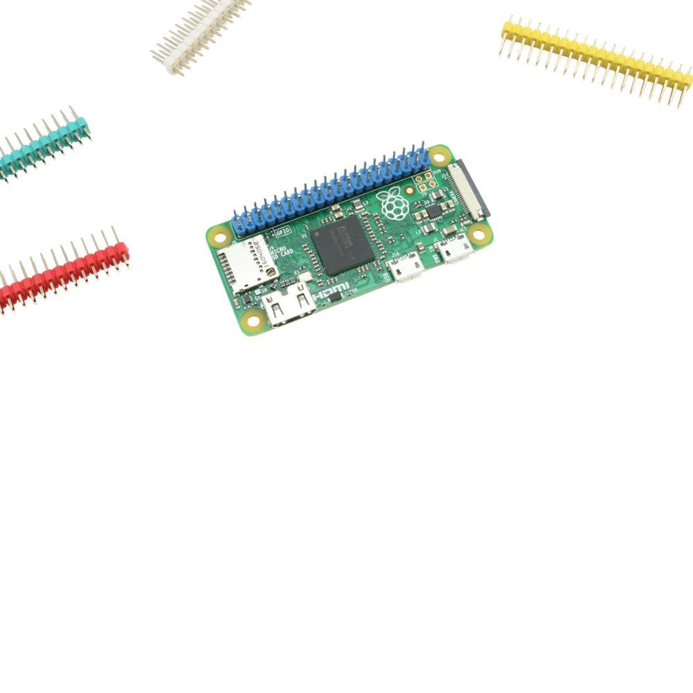 Coloured GPIO Headers - 5 Pack by The Pi Hut - The Pi Hut