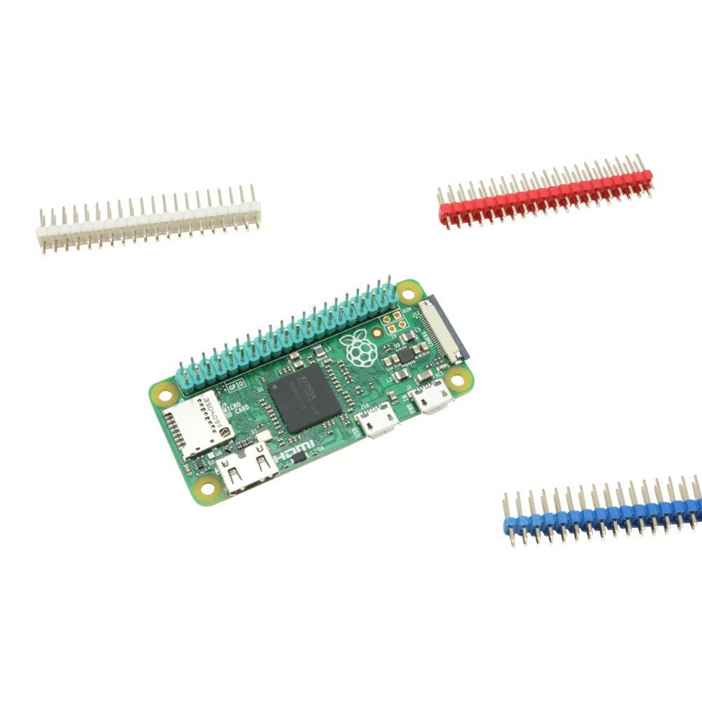 Coloured GPIO Headers - 5 Pack by The Pi Hut - The Pi Hut