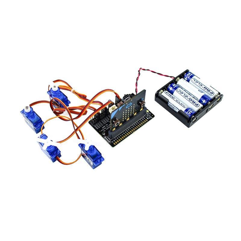 Compact 16 Servo Driver Board for the BBC micro:bit by Kitronik - The Pi Hut