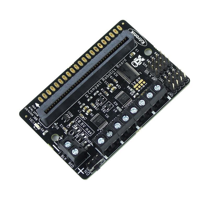 Compact All-In-One Robotics Board for BBC micro:bit by Kitronik - The Pi Hut