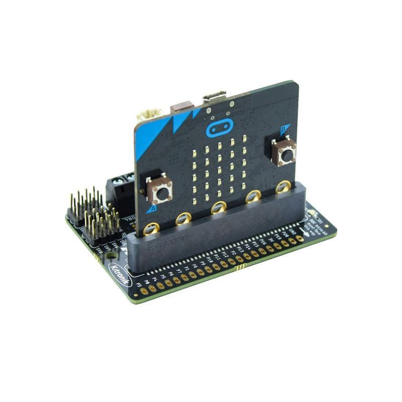 Compact All-In-One Robotics Board for BBC micro:bit by Kitronik - The Pi Hut