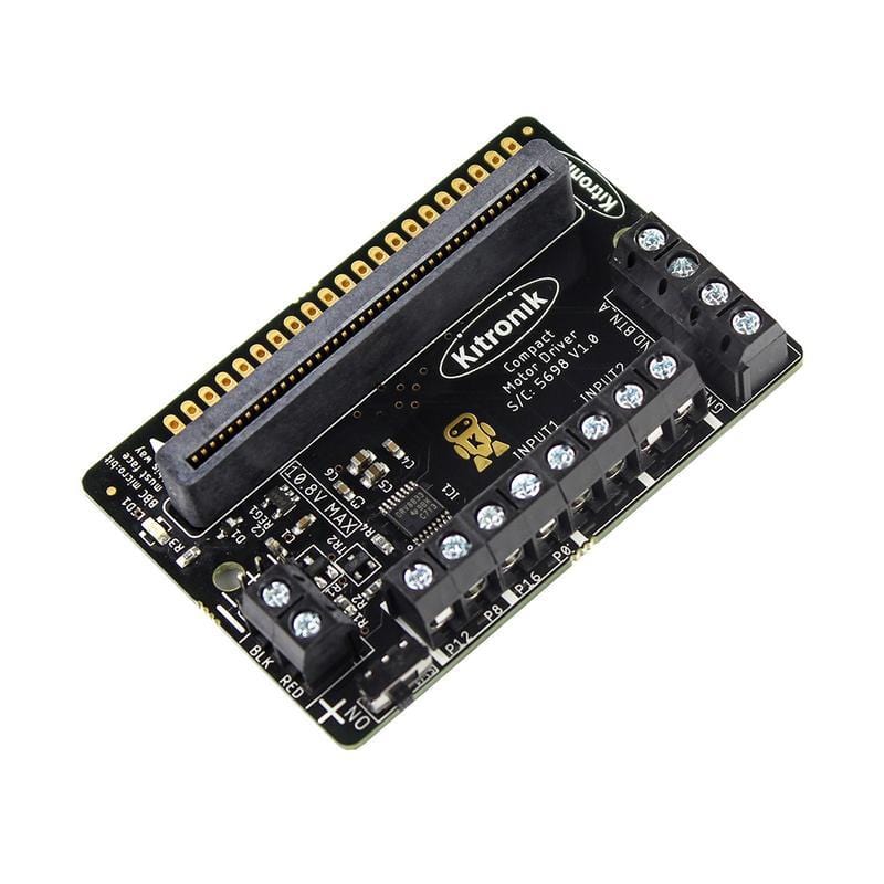 Compact Motor Driver Board for the BBC micro:bit by Kitronik - The Pi Hut