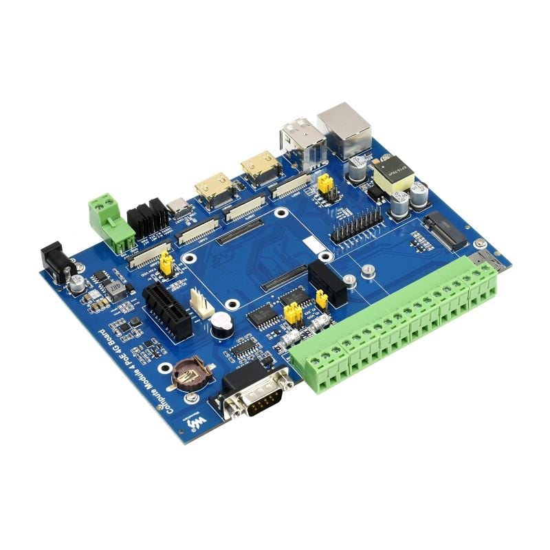 Compute Module 4 Industrial IoT Base Board by Waveshare - The Pi Hut
