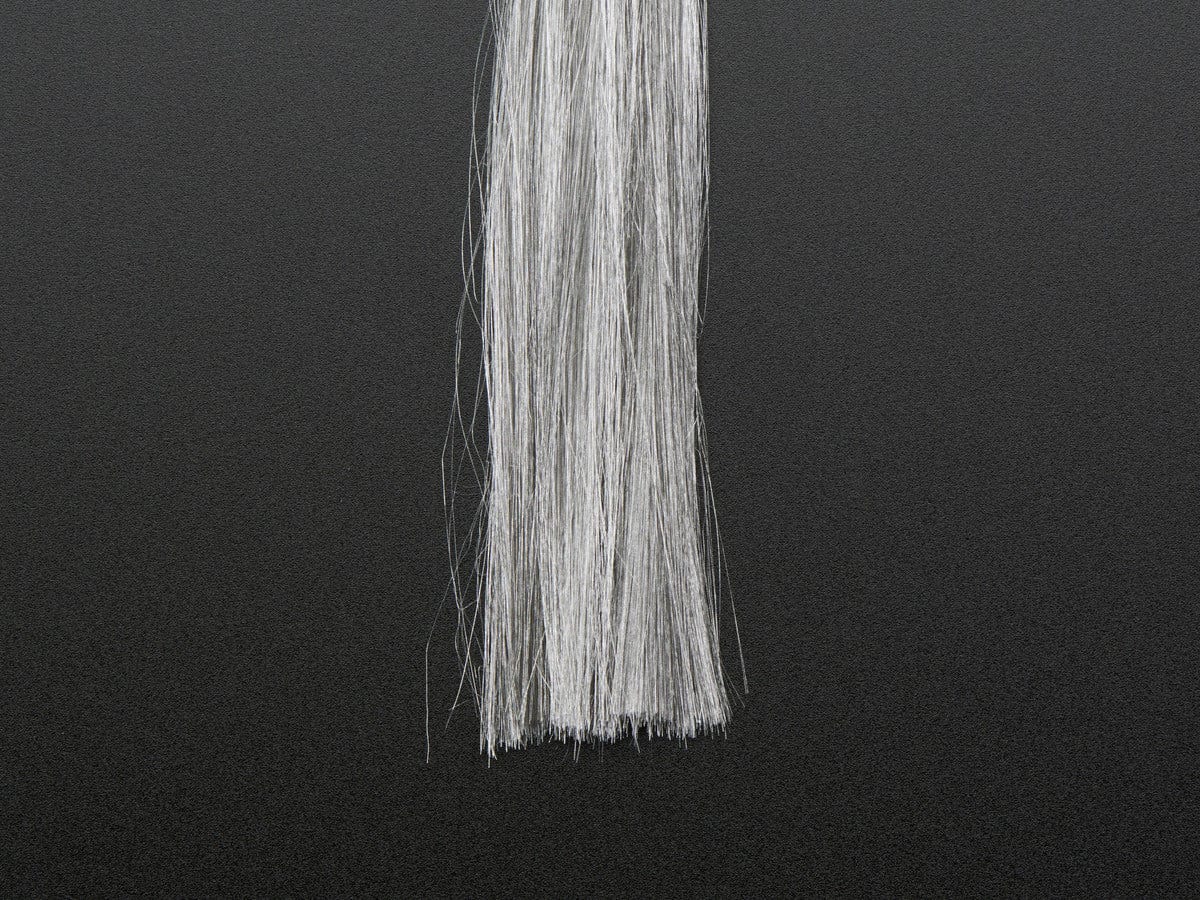 Conductive Fiber - Stainless Steel 20um - 10 grams by The Pi Hut - The Pi Hut