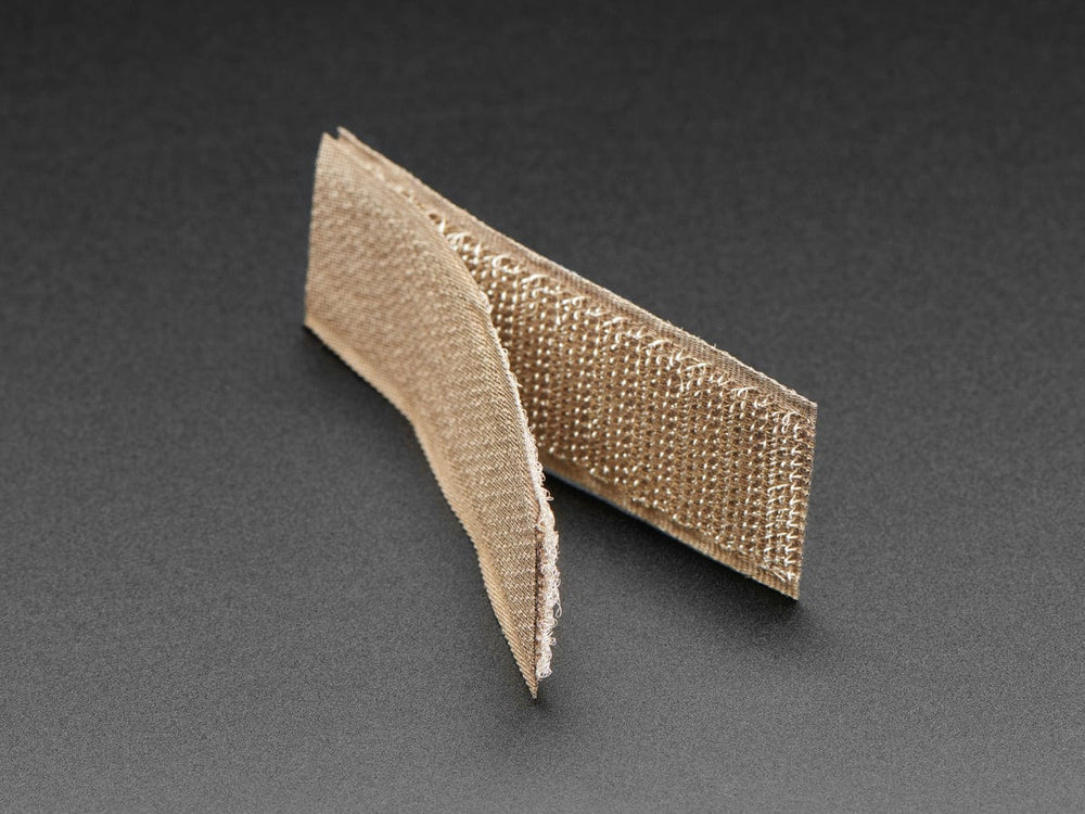 Conductive Hook & Loop Tape - 3" long by The Pi Hut - The Pi Hut