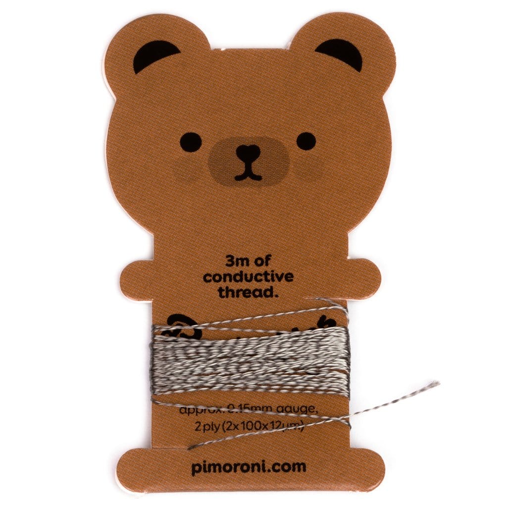 Conductive Thread - 3m by Pimoroni - The Pi Hut