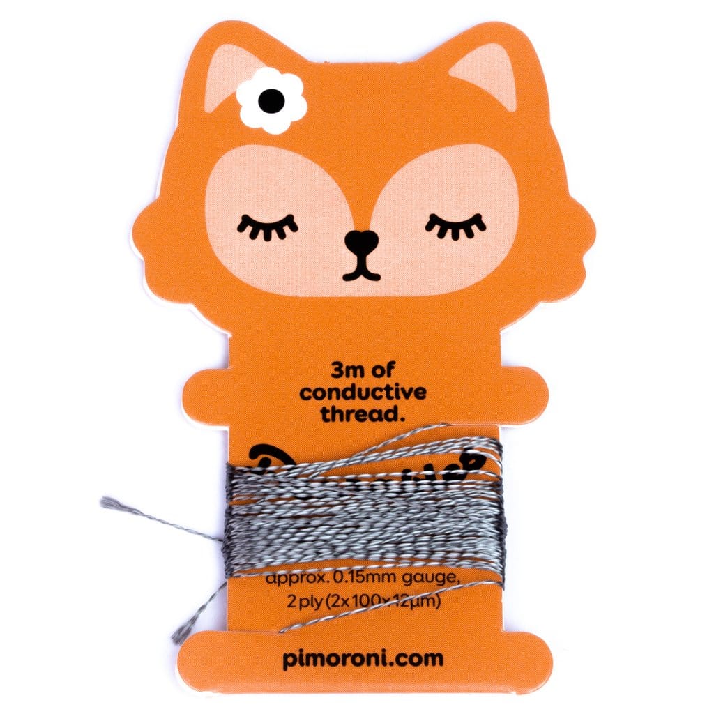 Conductive Thread - 3m by Pimoroni - The Pi Hut