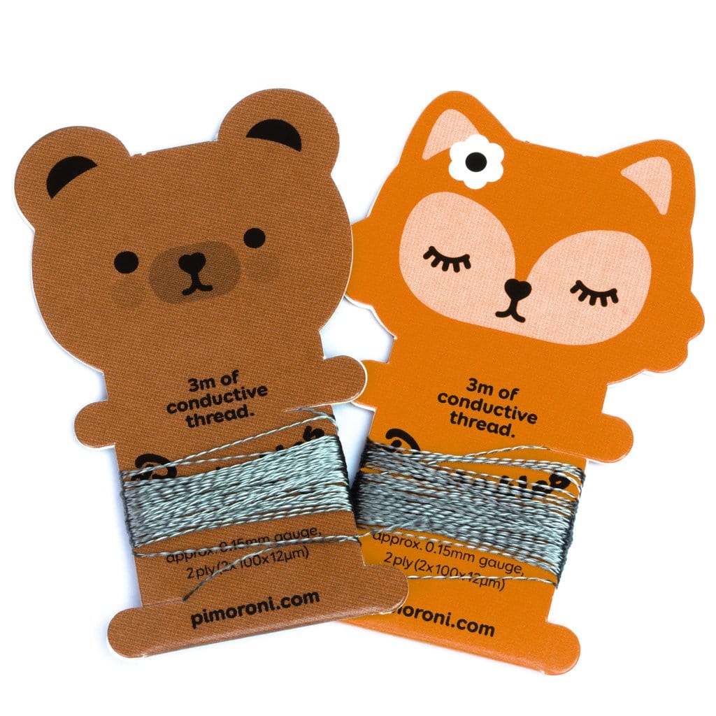 Conductive Thread - 3m by Pimoroni - The Pi Hut