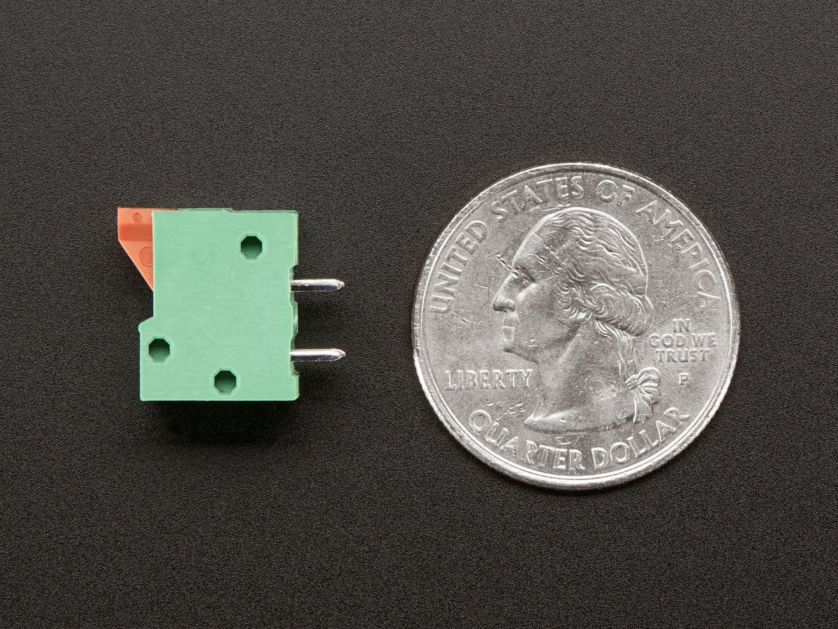 Configurable Spring Terminal Blocks - 3 Pin 0.1" Pitch R/A - x 5 by The Pi Hut - The Pi Hut