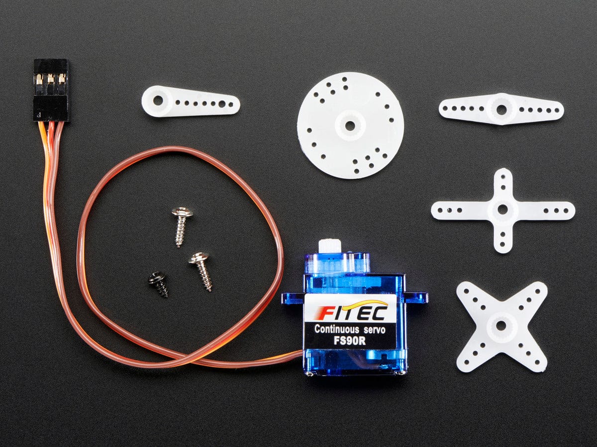 Continuous Rotation Micro Servo (FS90R) by The Pi Hut - The Pi Hut