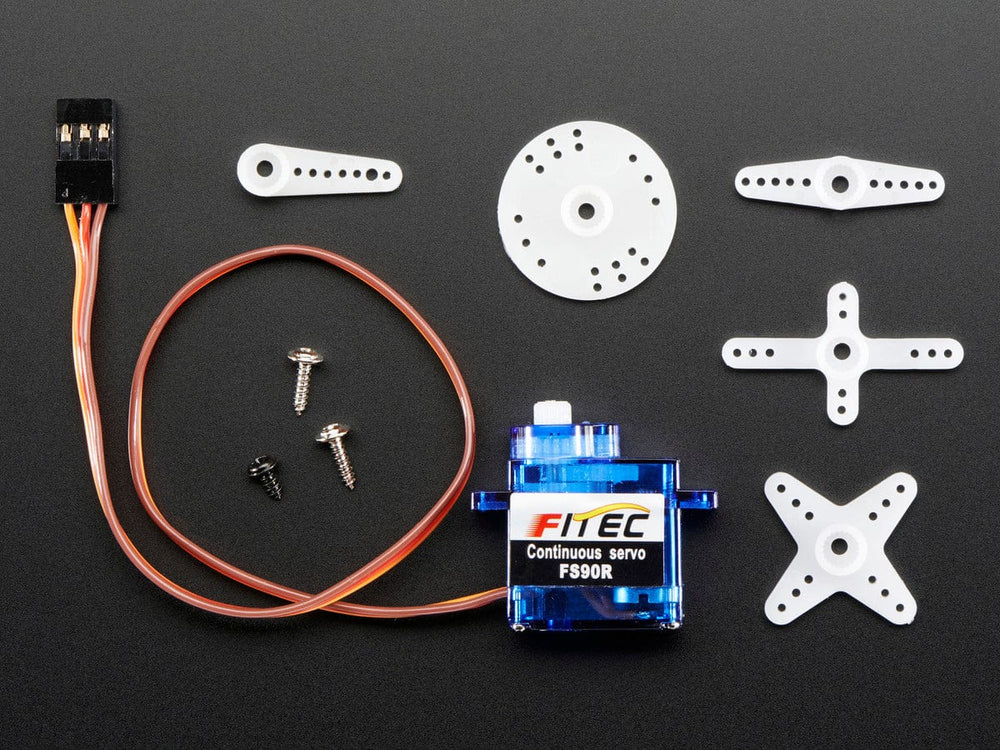 Continuous Rotation Micro Servo (FS90R) by The Pi Hut - The Pi Hut