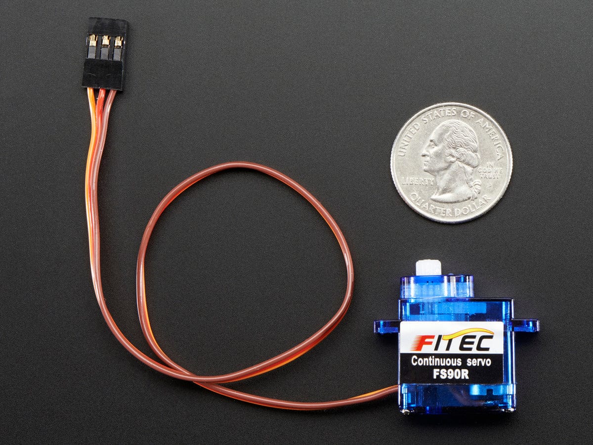 Continuous Rotation Micro Servo (FS90R) by The Pi Hut - The Pi Hut