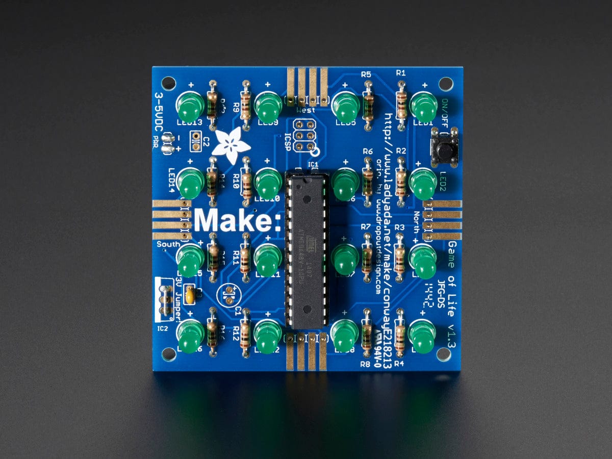 Conway's Game of Life Kit (v1.3) by Adafruit - The Pi Hut