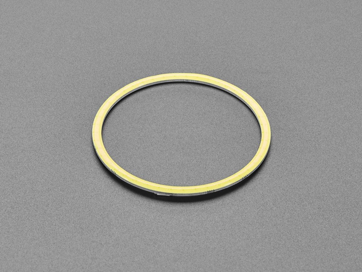 Cool White LED Ring Light PCB - 70mm Diameter - 5V Power by The Pi Hut - The Pi Hut