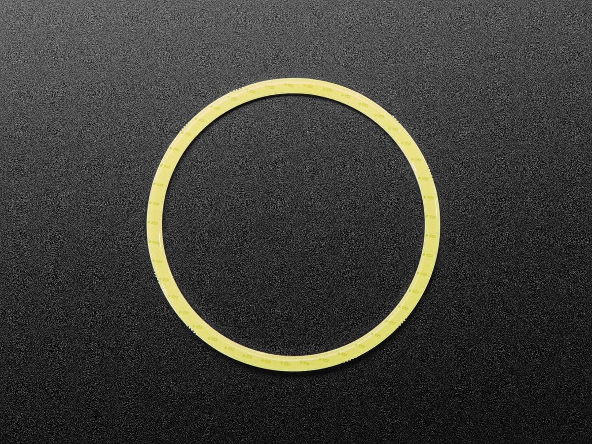 Cool White LED Ring Light PCB - 70mm Diameter - 5V Power by The Pi Hut - The Pi Hut