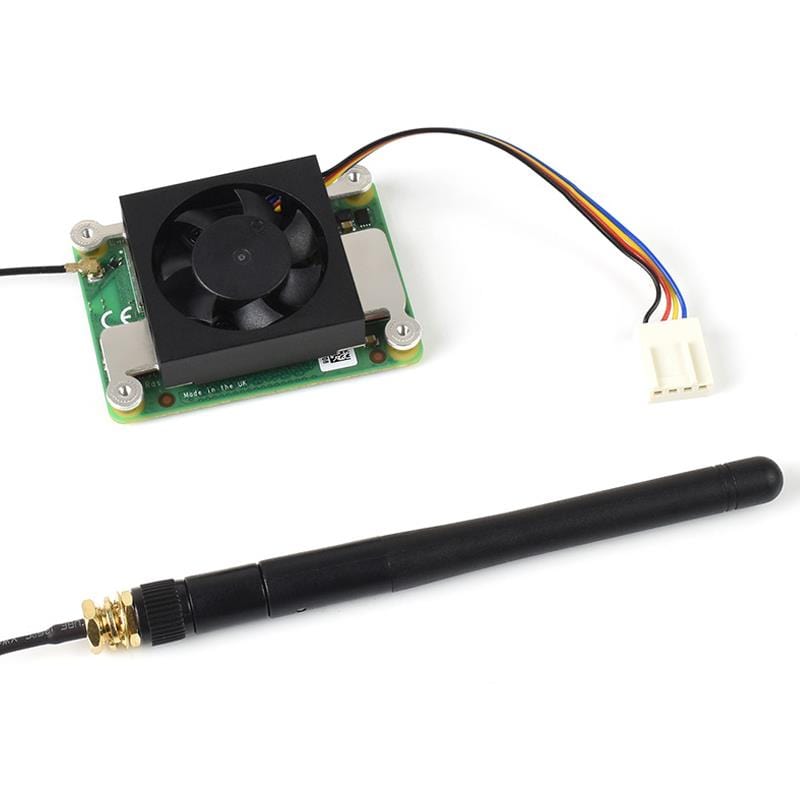 Cooling Fan & Bracket for Raspberry Pi Compute Module 4 (CM4) by Waveshare - The Pi Hut