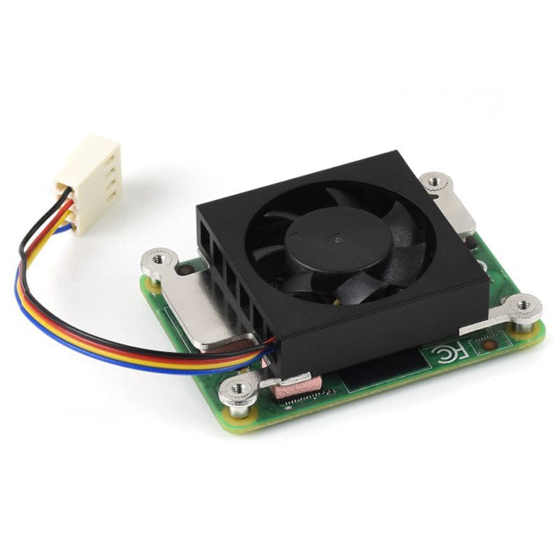 Cooling Fan & Bracket for Raspberry Pi Compute Module 4 (CM4) by Waveshare - The Pi Hut