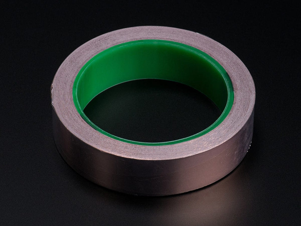 Copper Foil Tape with Conductive Adhesive - 25mm x 15 meter roll by The Pi Hut - The Pi Hut