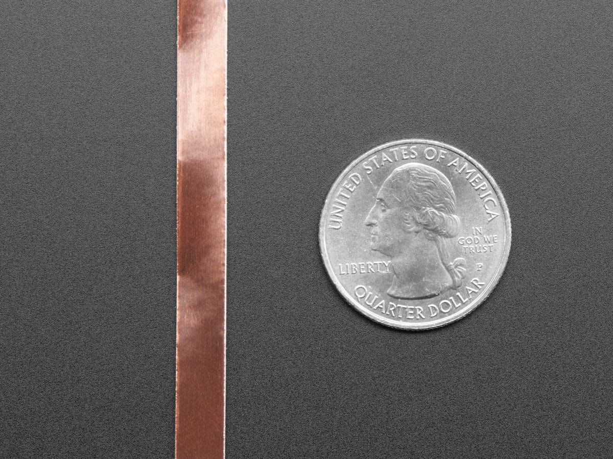 Copper Foil Tape with Conductive Adhesive - 6mm x 5 meters long by The Pi Hut - The Pi Hut