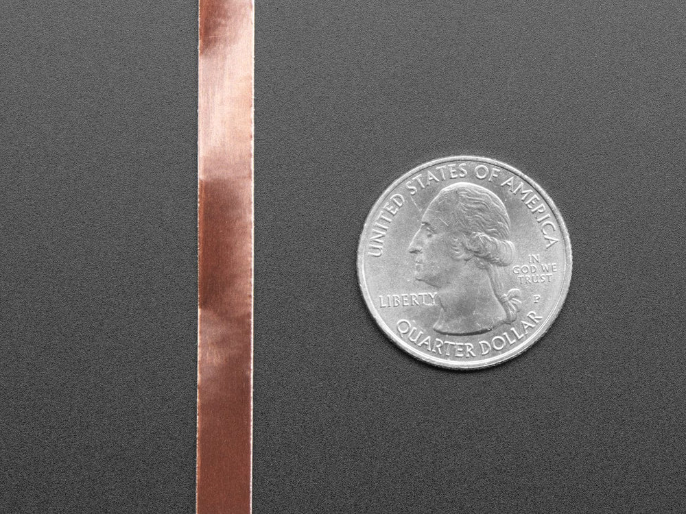 Copper Foil Tape with Conductive Adhesive - 6mm x 5 meters long by The Pi Hut - The Pi Hut