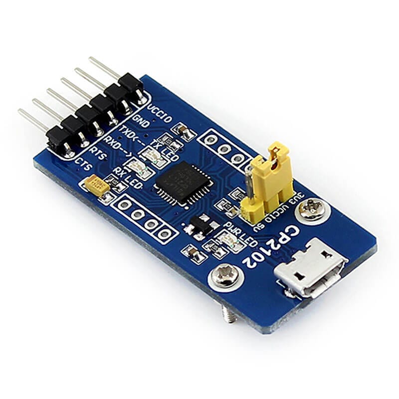 CP2102 USB UART Board (Micro-USB) by Waveshare - The Pi Hut