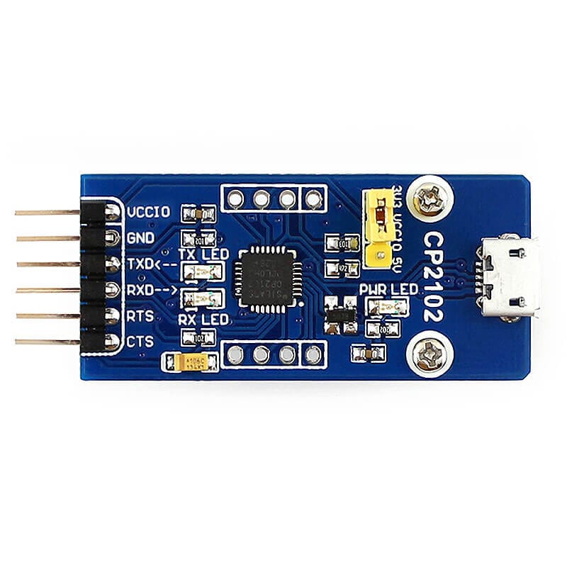 CP2102 USB UART Board (Micro-USB) by Waveshare - The Pi Hut