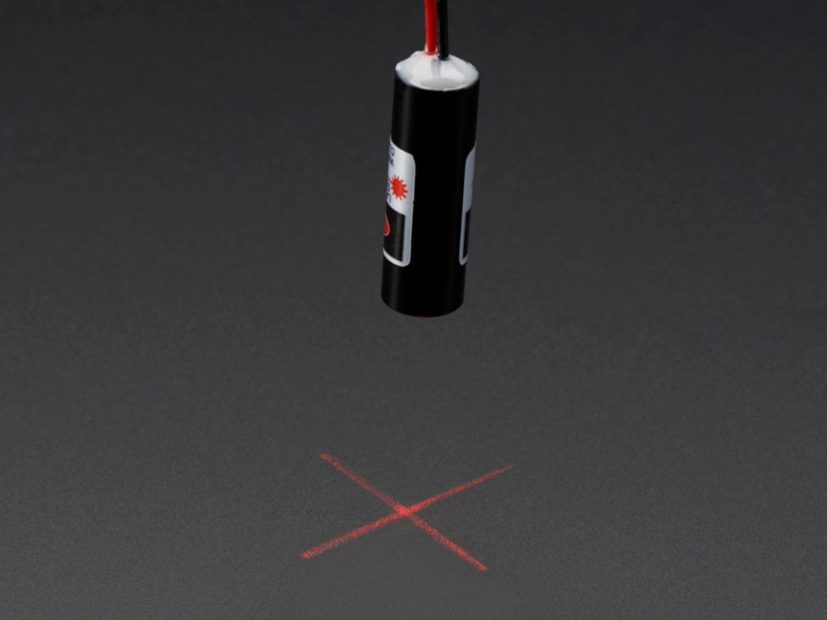 Cross Laser Diode - 5mW 650nm Red by The Pi Hut - The Pi Hut