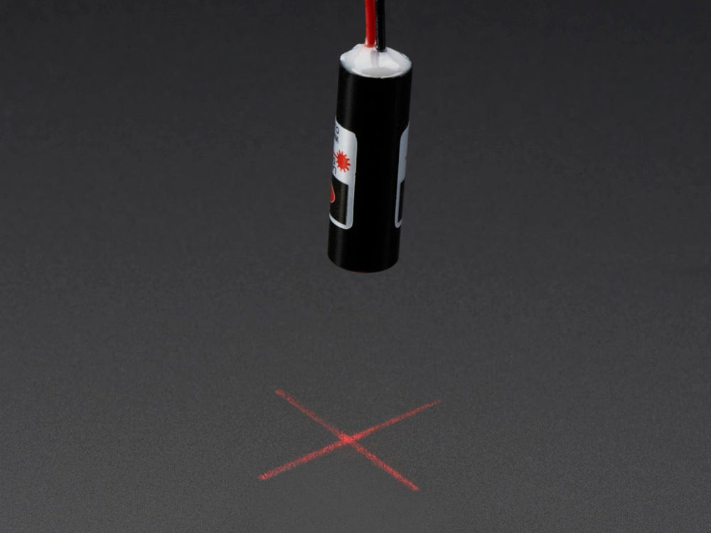 Cross Laser Diode - 5mW 650nm Red by The Pi Hut - The Pi Hut