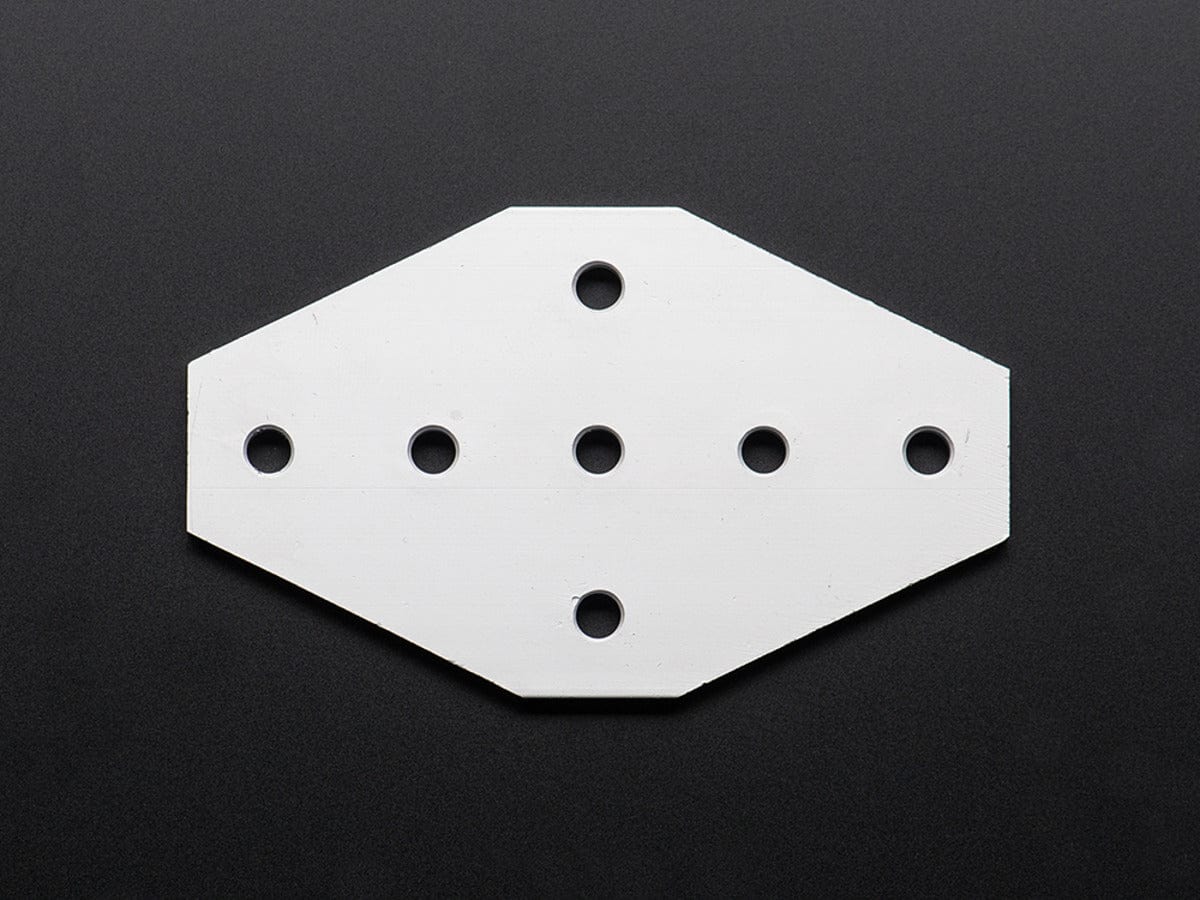 Cross-Plate for 2020 Aluminum Extrusion by The Pi Hut - The Pi Hut