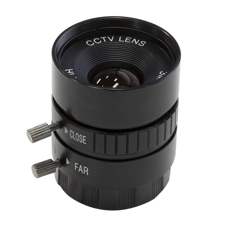 CS-Mount Lens for Raspberry Pi HQ Camera - 12mm Focal Length - The Pi Hut