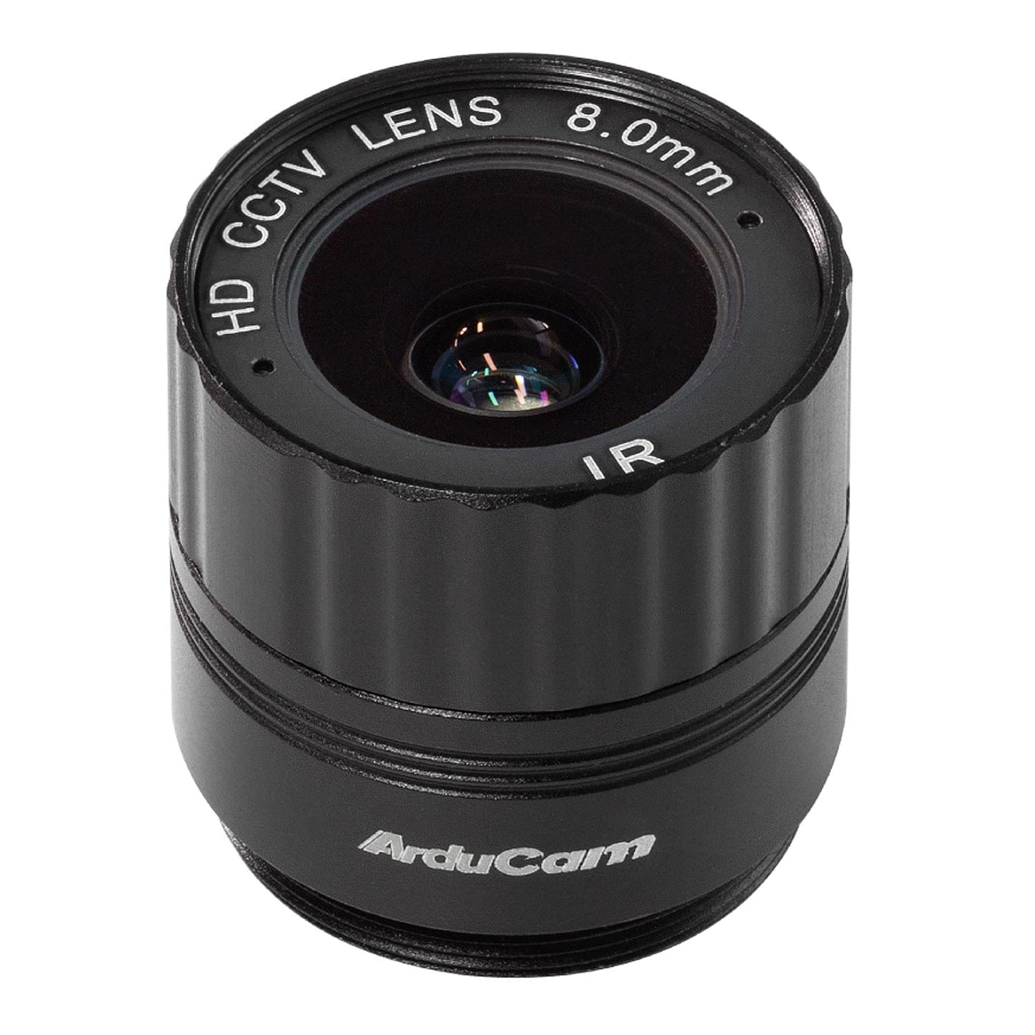 CS-Mount Lens for Raspberry Pi HQ Camera - 8mm Focal Length by Arducam - The Pi Hut